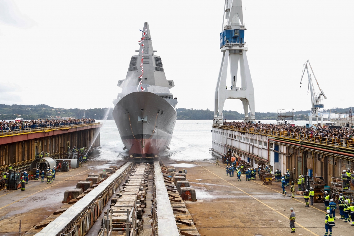 Navantia Cartagena diseña y valida los motores de la fragata Bonifaz y aporta 200.000 horas de trabajo al programa
