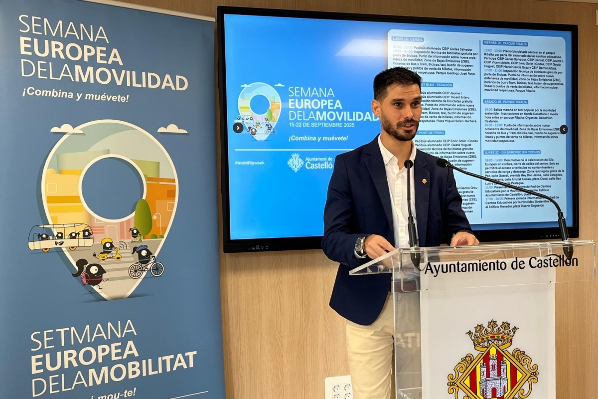 Cristian Ramírez, concejal de Movilidad en el Ayuntamiento de Castelló - 