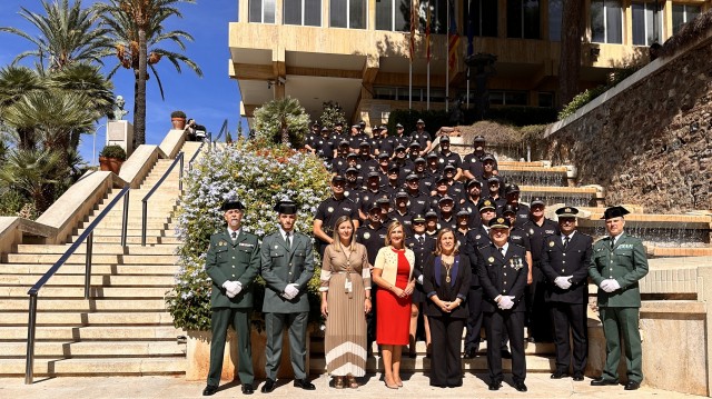 Benicàssim celebra el 50 Aniversario de la Policía Local en su último día de fiestas patronales

