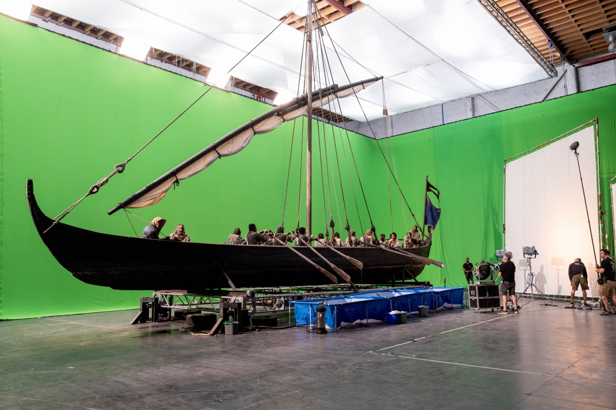 Rodaje en Ciudad de la Luz