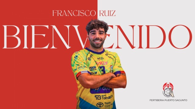 El BM Puerto Sagunto ficha a Francisco Ruiz para suplir al lesionado Diego Olba