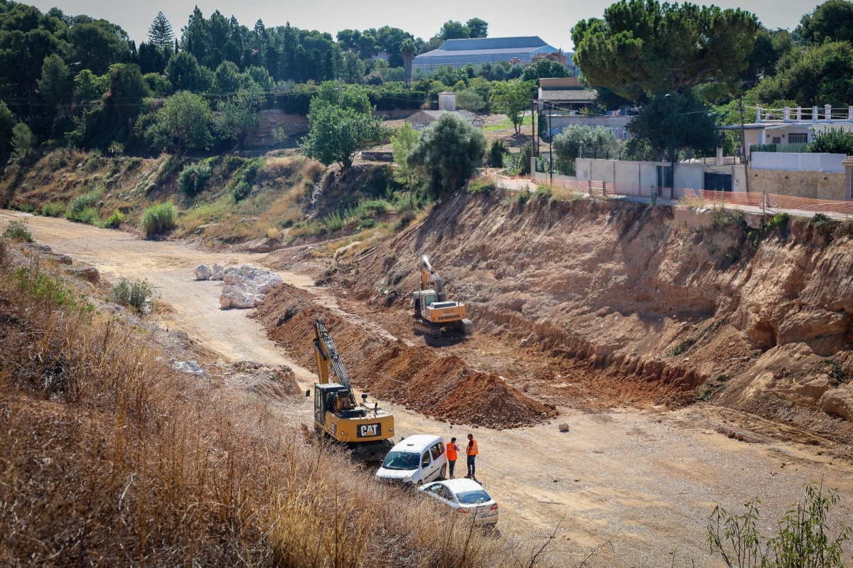 La Consellería de Agricultura inicia las obras de recuperación del talud del barranco de l’Horteta 