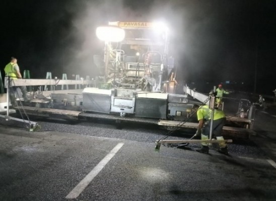 Transportes reanuda las obras de rehabilitación del firme de la autovía V-31 en Valencia