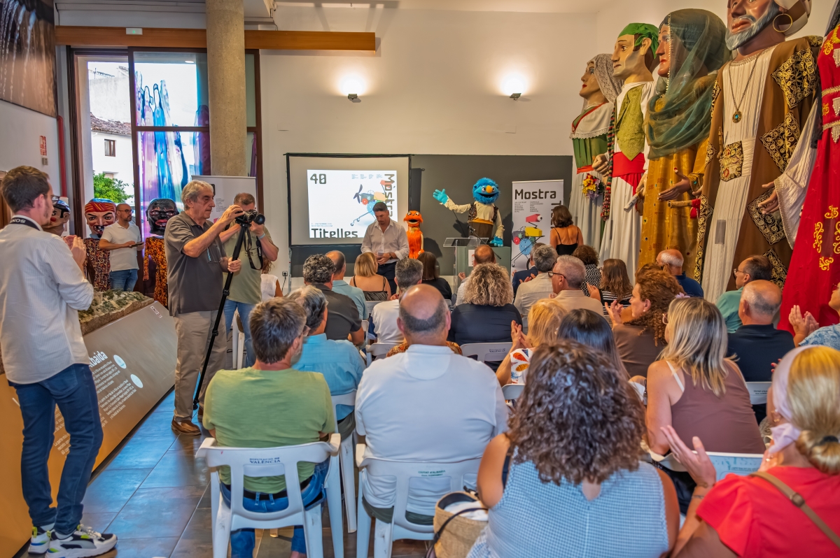 Presentación de la 40 edición de la Mostra Internacional de Titelles en la Vall d'Albaida.  - Foto: MITA VALL D'ALBAIDA