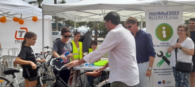 Alicante celebra la Semana Europea de la Movilidad del 16 al 22 con ciclovía, rutas y talleres