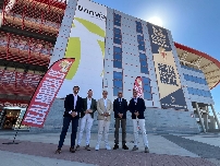 El tranvía reforzará con tres expediciones adicionales el servicio cuando haya partidos del Real Murcia