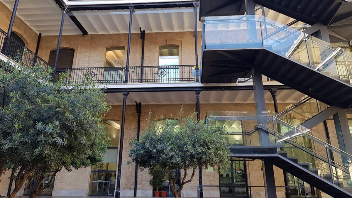 Interior del edificio municipal de Tabacalera. - Foto: AYUNTAMIENTO DE VALÈNCIA