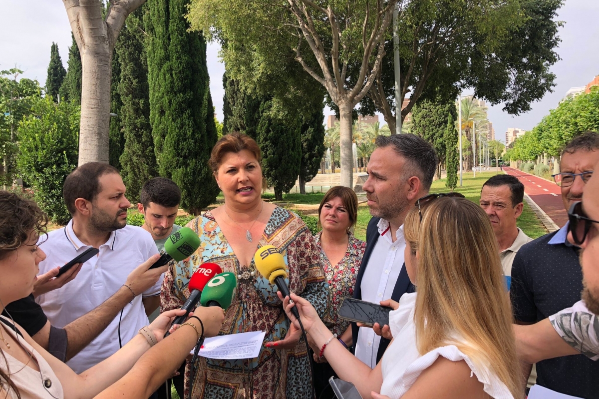 La portavoz socialista en el Ayuntamiento de Castelló, Patricia Puerta - 