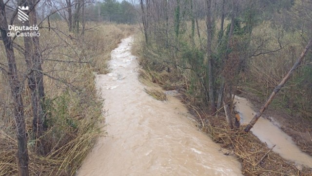 La Confederación del Ebro alerta del riesgo de crecidas en barrancos de Castellón