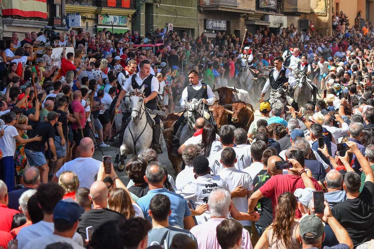La quinta Entrada de Toros y Caballos de Segorbe dura más que el resto de días tras quedar rezagado un toro
