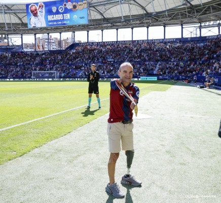María Alharilla y Ricardo Ten, homenajeados por el Levante
