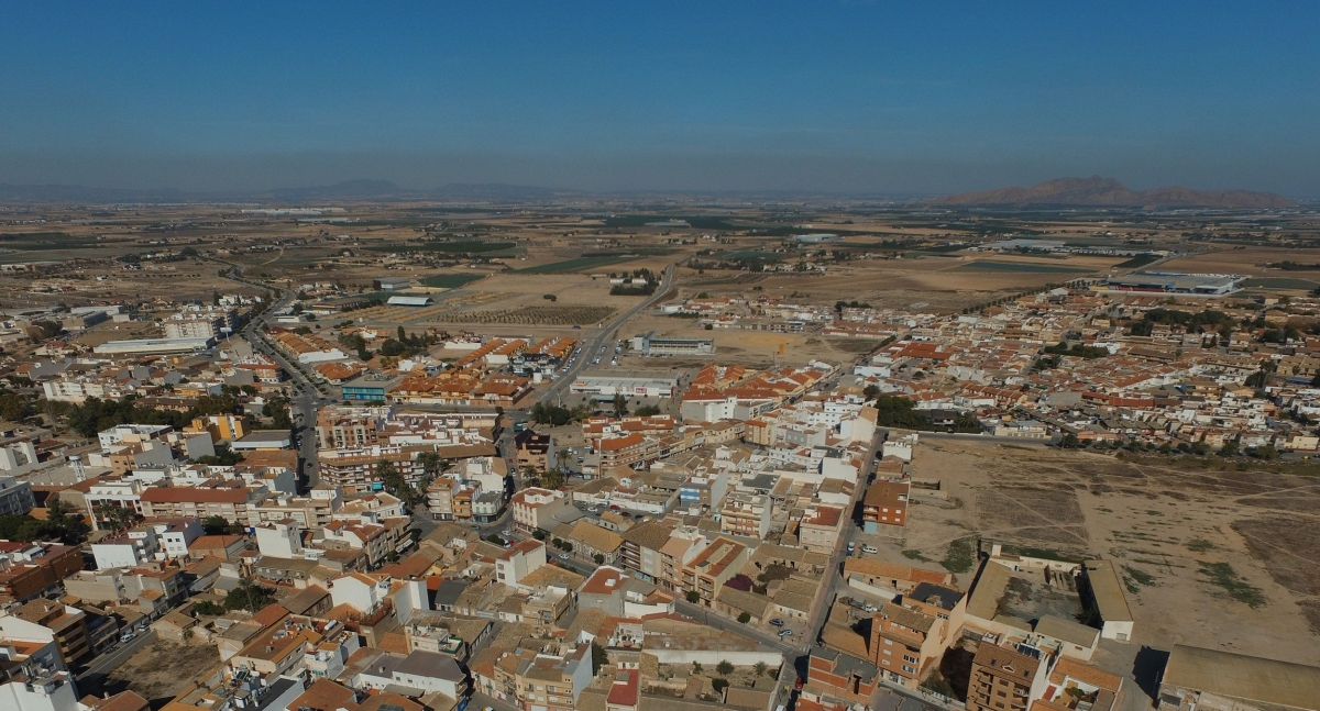 Imagen aérea de Torre Pacheco. - Foto: Ayuntamiento de Torre Pacheco