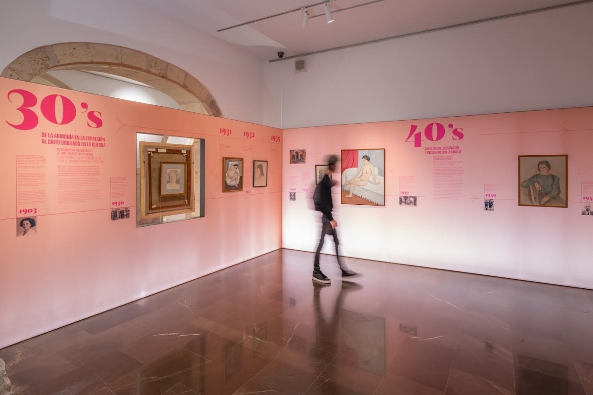 13.000 visitantes en la muestra del MUBAG sobre el papel de las mujeres en la obra de Navarro Ramón