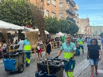 Murcia prepara la Romería de la Fuensanta con 90 operarios de limpieza y 50 agentes medioambientales en los montes