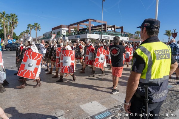 Campamento, actos festeros y desfiles: estas son todas las calles cortadas en Cartagena durante Carthagineses y Romanos