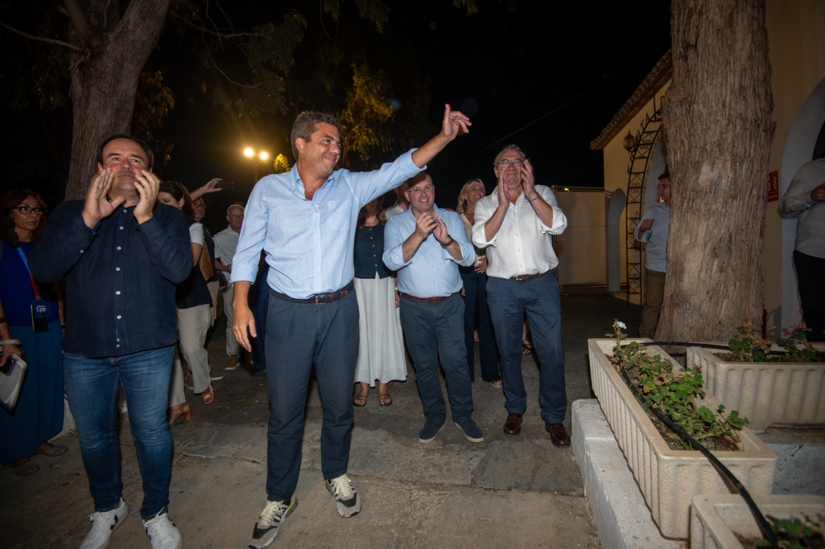 La cena de inicio de curso político del PPCV en Benidorm. - Foto: RAFA MOLINA