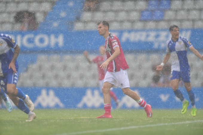 Un momento del partido Sabadell-Cartagena. - Foto: FCC