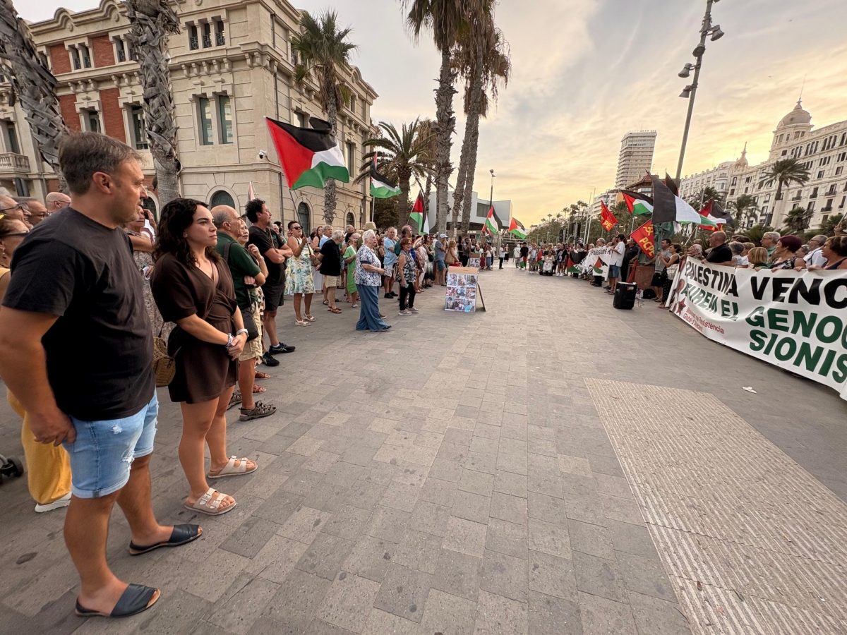 Nace 'Alacant per Palestina' para aunar entidades locales contra el genocidio en Gaza