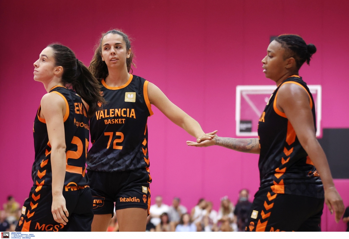 Valencia Basket suma su segundo triunfo en la Copa de Atenas ante el anfitrión (69-49)