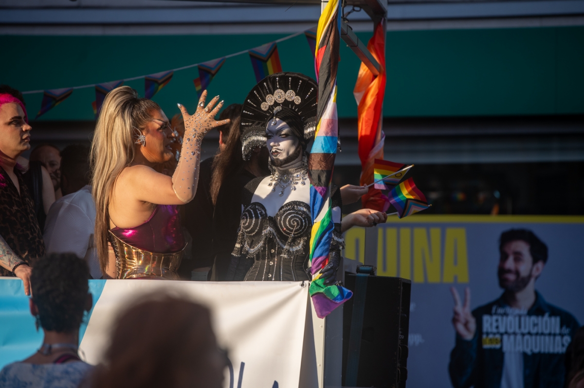 Manifestación del Orgullo LGTBIQ+ en Elche 2025. - Foto: RAFA MOLINA Manifestación del Orgullo LGTBIQ+ en Elche 2025.