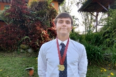 Un estudiante de Almassora consigue la medalla de oro en la Olimpiada Iberoamericana de Biología