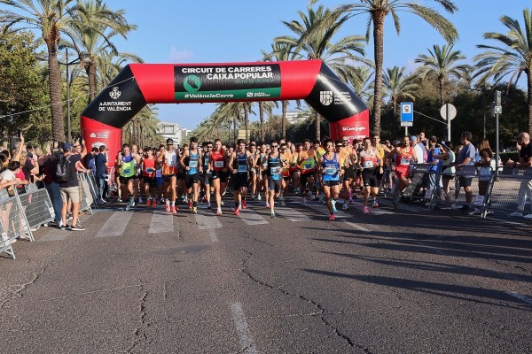 Iker Gómez y María Valero logran la victoria en el regreso del Circuit Caixa Popular de Carreres Ciutat de València con la XLVII Volta a Peu als Barris de Sant Marcel·lí i Sant Isidre