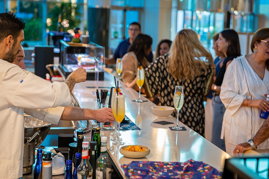 Ambiente distendido en la apertura. - Imagen: José Palazón Ambiente distendido en la apertura.