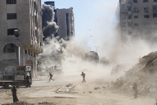 Al menos 53 muertos en ataques israelíes en la Franja de Gaza el fin de semana