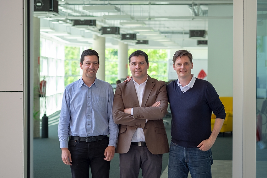 Los fundadores de CounterCraft. 