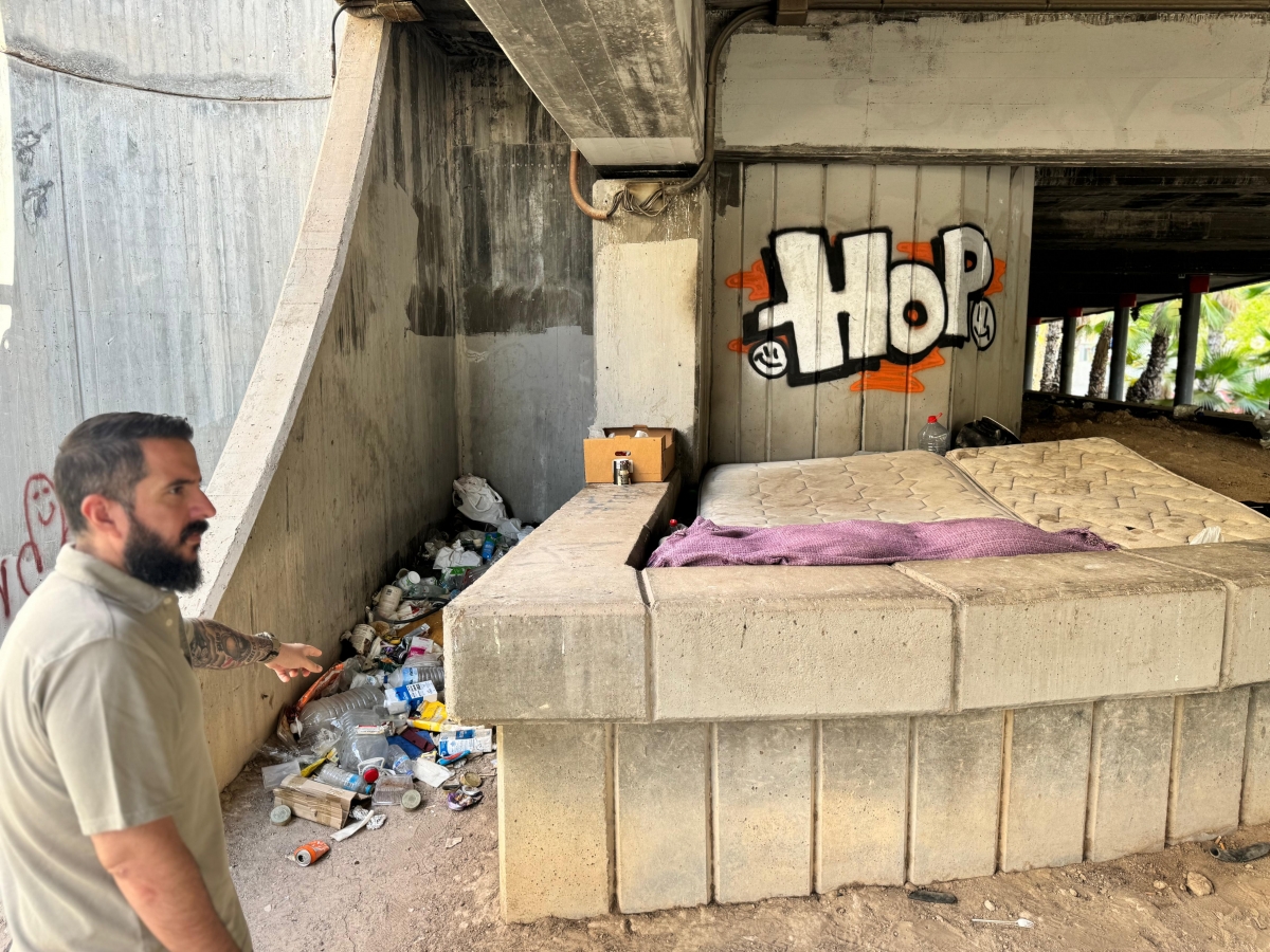 El edil de Vox en Alicante, Mario Ortolá. - 