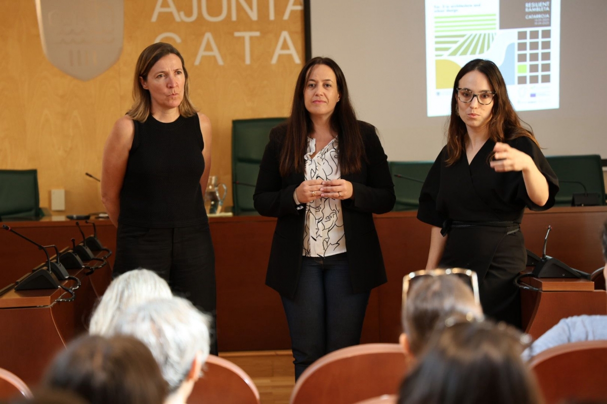 Alumnos de cuatro países repensarán una avenida de Catarroja para hacerla más resiliente al cambio climático