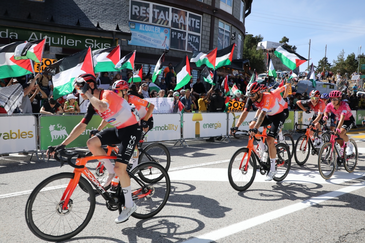 Podemos exige que el equipo Israel Premier Tech no dispute la Vuelta a Murcia
