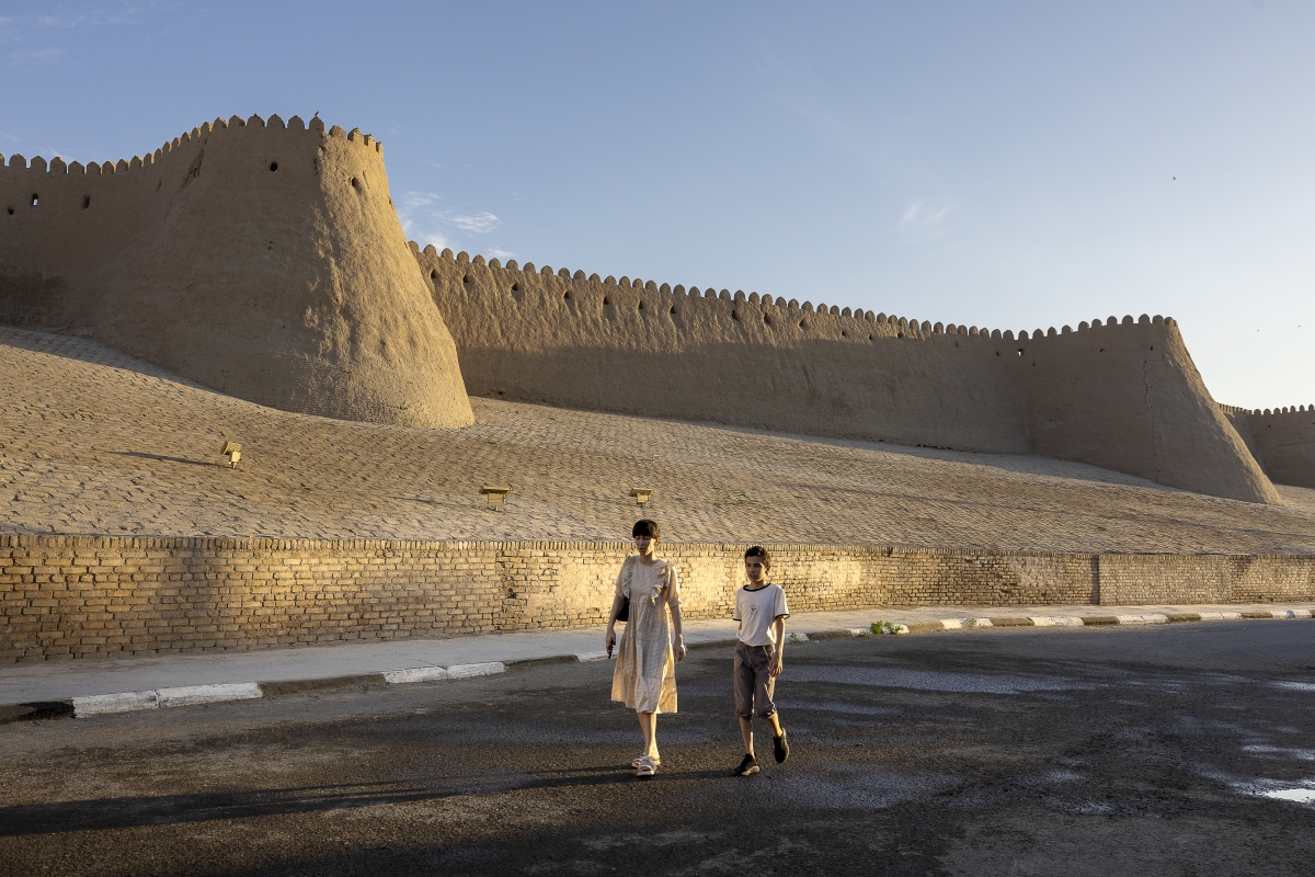 Las murallas de adobe de Jiva - Olga Briasco Las murallas de adobe de Jiva