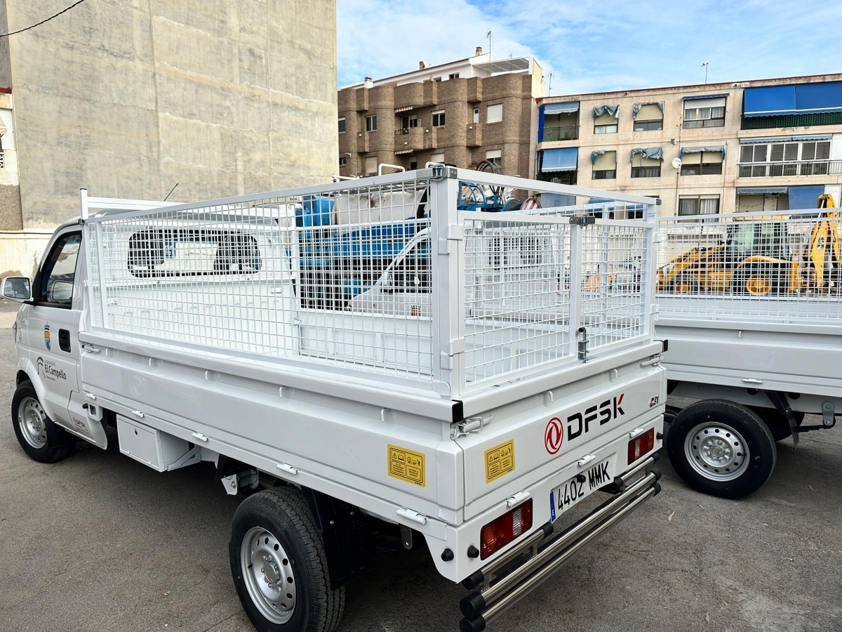 Mutxamel necesita un furgón y dos furgonetas para el área de Mantenimiento durante cuatro años