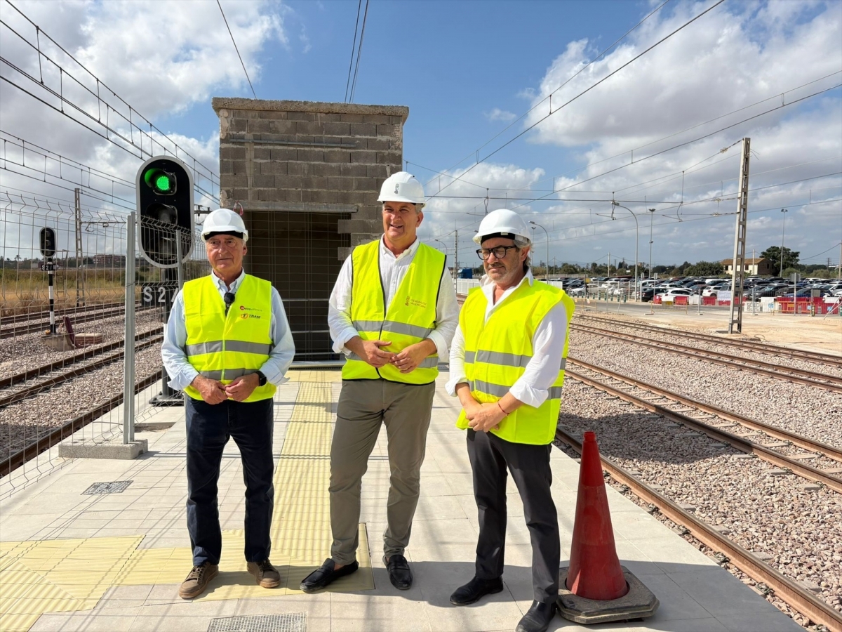 Mus afirma que la estación de València Sud de Metrovalencia construida tras la Dana estará en servicio antes de fin de año