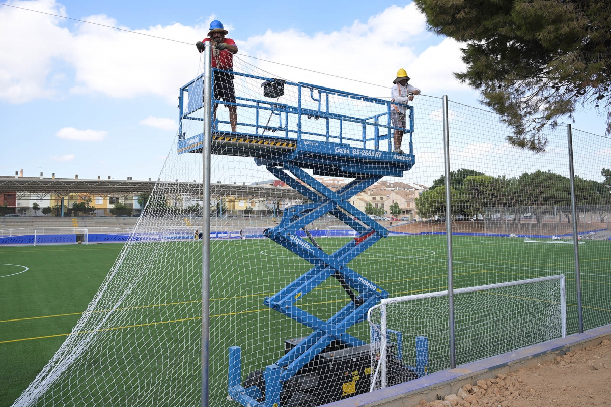 Campo de fútbol El Terrer de Paiporta. - Foto: AYUNTAMIENTO DE PAIPORTA