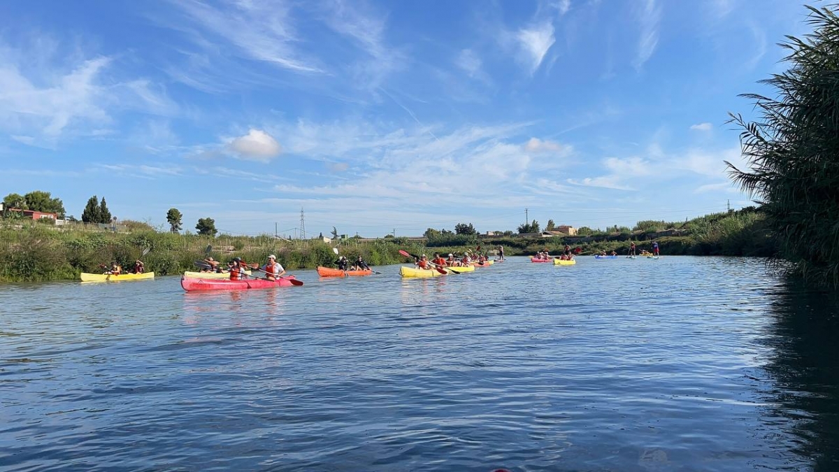 El Consorci de la Ribera posa en valor el riu Xúquer amb el quart i últim descens de la 5a edició del Descens del Riu Xúquer 