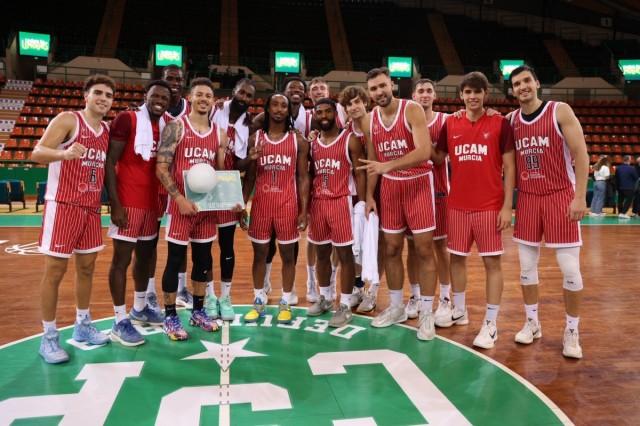 El UCAM CB, a por el pase europeo invicto en pretemporada, como Madrid, Barça y Tenerife
