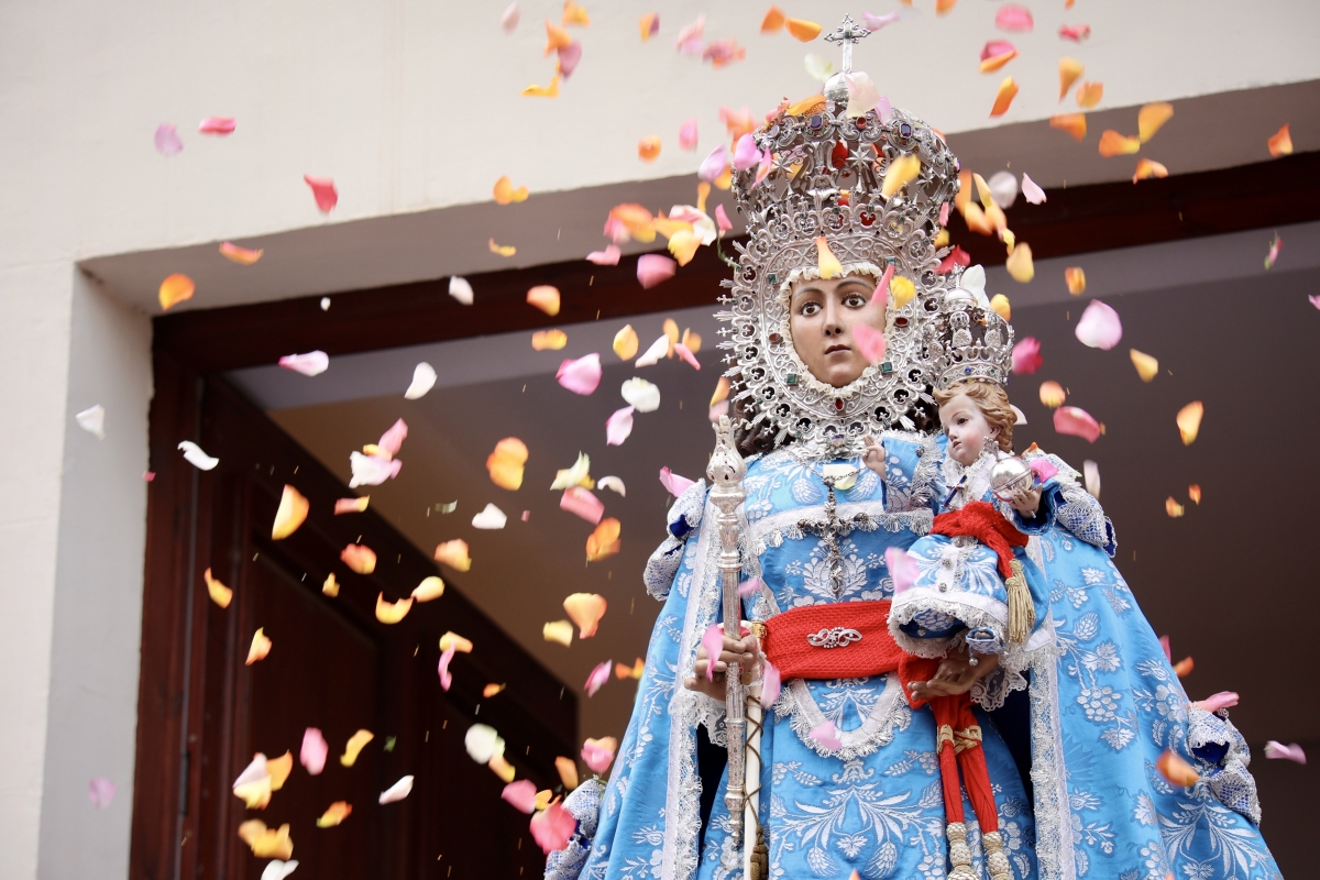 Murcia se emociona con su Patrona: la Romería de la Fuensanta en imágenes