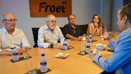 MC Cartagena pide impulsar una Ciudad del Transporte tras reunirse con FROET