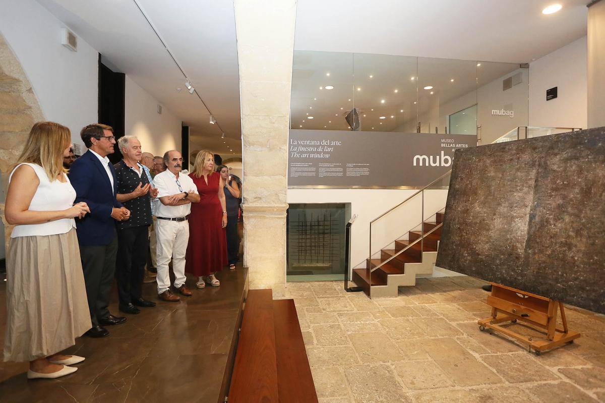 El MUBAG pone como protagonista de 'La ventana del arte' un cuadro de Dionisio Gázquez