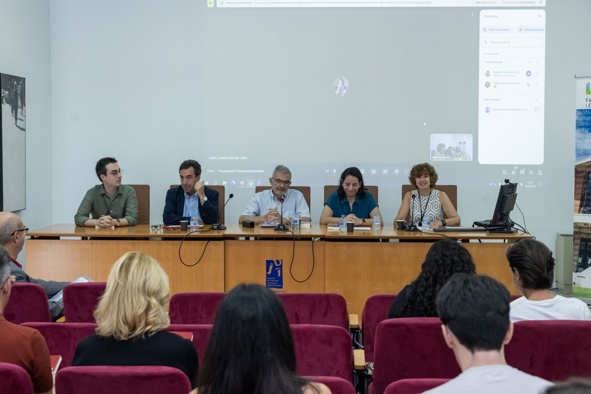 L'UJI i el Moviment Europeu rellancen el consell valencià per a debatir sobre el futur del continent
