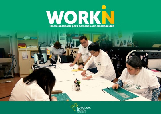 Fundación Eurocaja Rural lanza sus ayudas 'Workin 2025' para mejorar la vida de personas con discapacidad a través de la inserción laboral