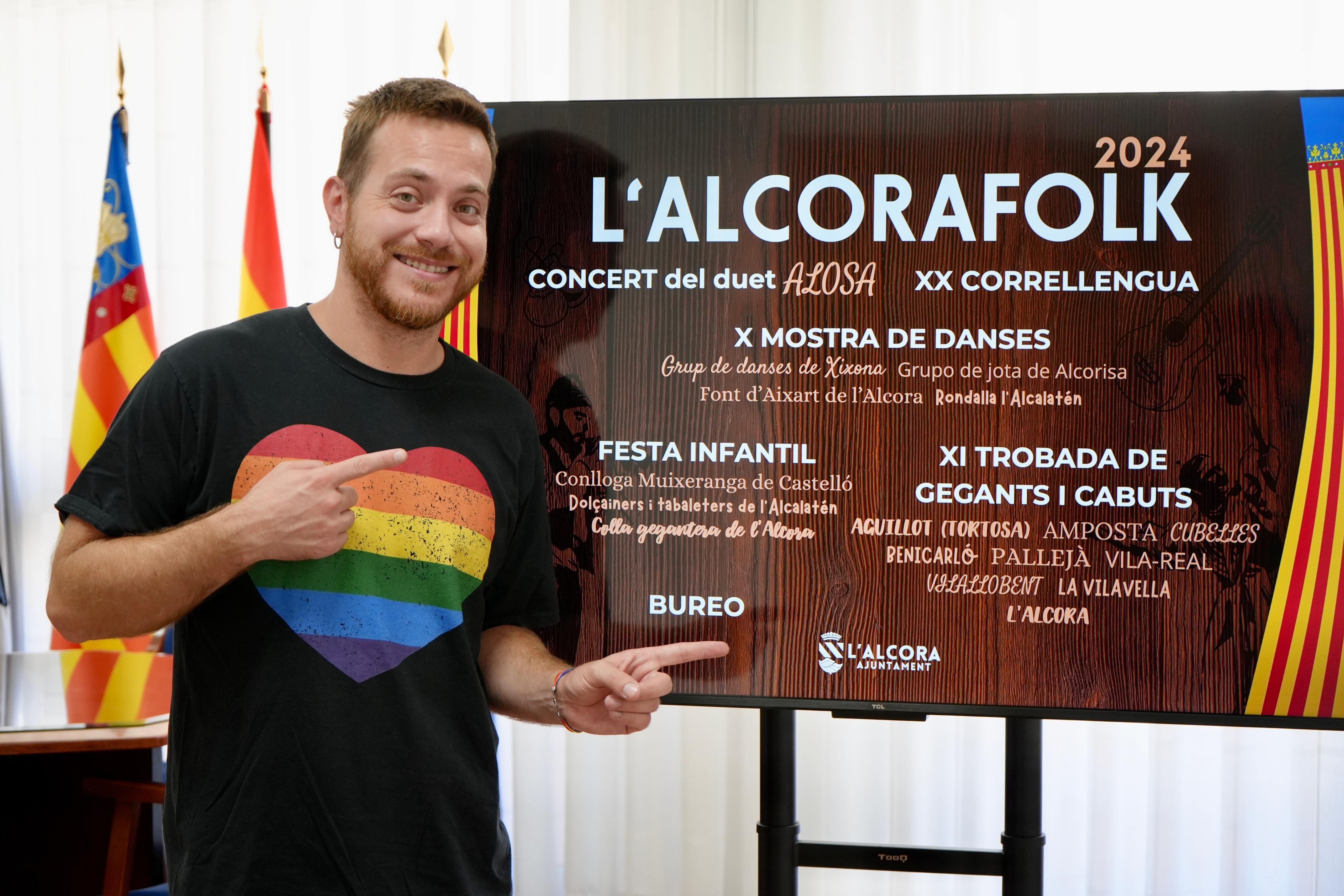 L'Alcora presenta la nueva edición de 'L’AlcoraFolk' para celebrar el 9 d'Octubre