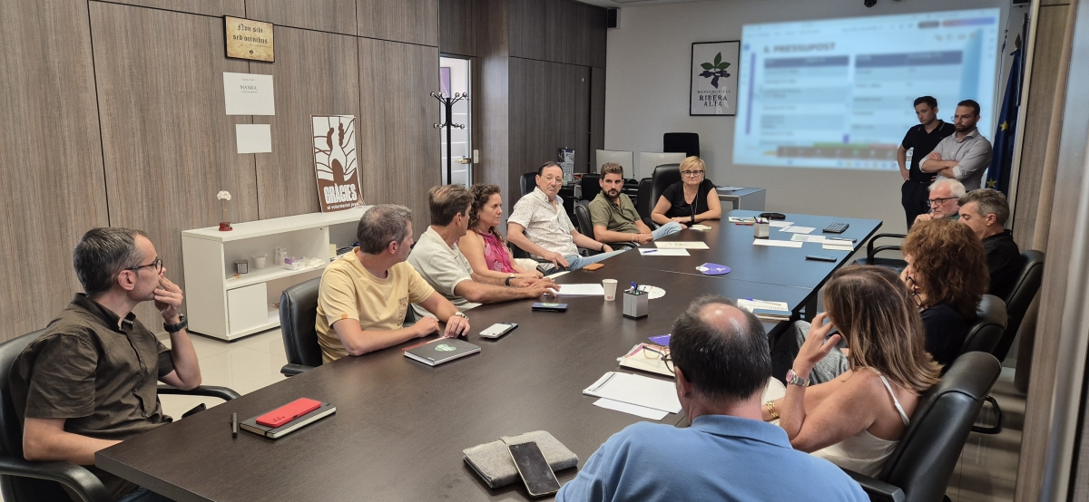 El Consorci de la Ribera presenta la proposta del projecte europeu de gestió d'incendis a la Serra de Corbera