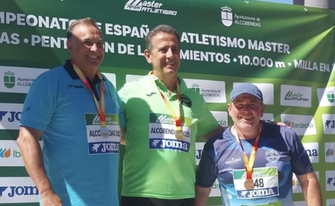 Murcia logra una plata en pentatlón de lanzamientos y dos bronces en la milla del Nacional máster 