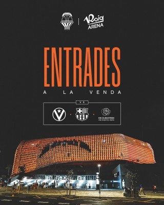 El Valencia Basket saca las entradas para su estreno en el Roig Arena, de 35 a 300 euros