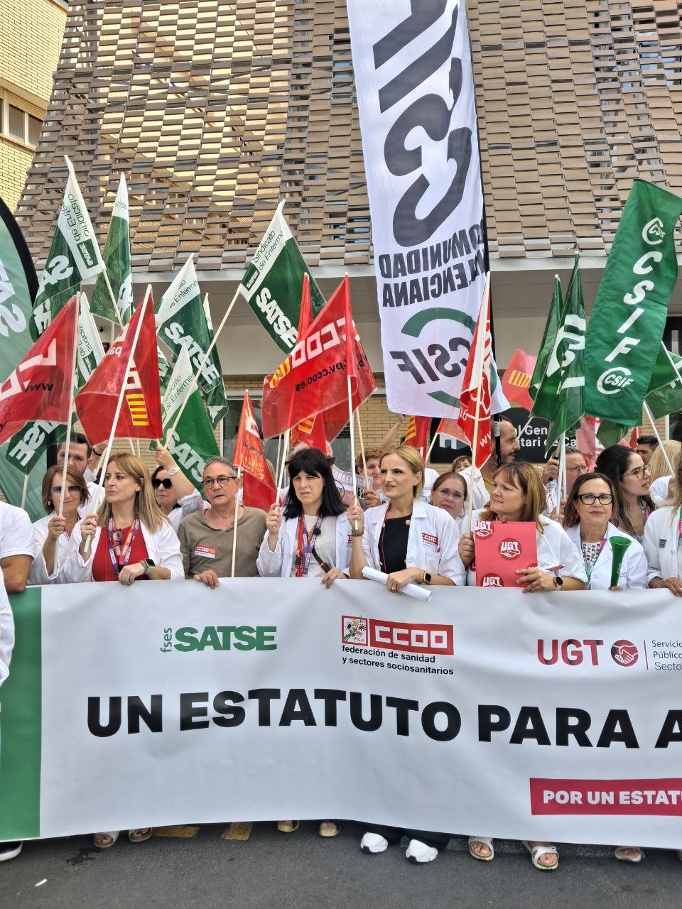 Concentración en Castellón.