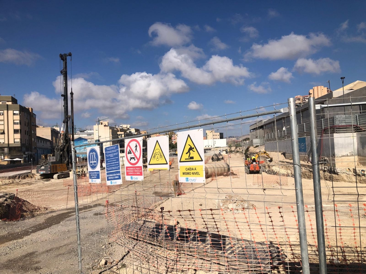 Así avanza la Estación Central del Tram en Alicante: inicio de excavación 'a cubierto' para acabar en 2029