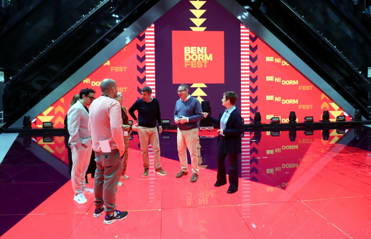 nstalaciones del Benidorm Fest en el Palau d’Esports l’Illa - Foto: GVA